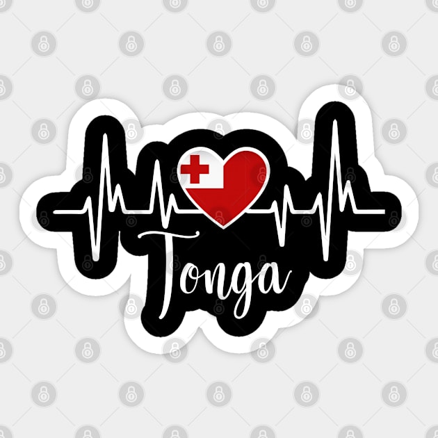 Tonga Sticker by daybeear